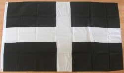 Cornwall Large County Flag - 5' x 3'.