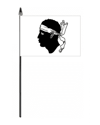 Corsica Hand Flag - Small.