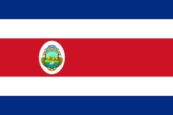 Costa Rica Large Country Flag - 3' x 2'.