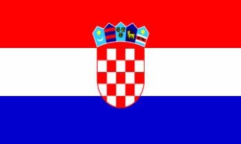 Croatia Boat / Courtesy Country Flag.