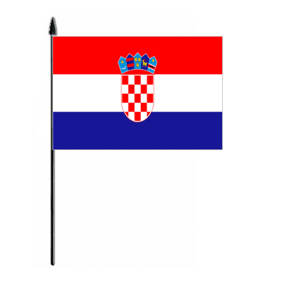 Croatia Country Hand Flag - Medium.