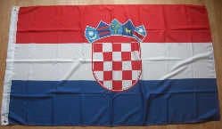 Croatia Large Country Flag - 5' x 3'.