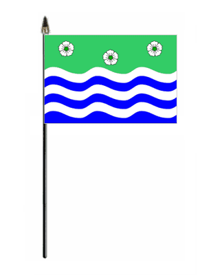 Cumbria Hand Flag - Small.