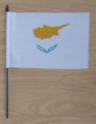 Cyprus Country Hand Flag - Medium.