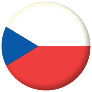 Czech Republic Country Flag 58mm Fridge Magnet