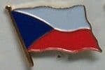 Czech Republic Country Flag Enamel Pin Badge