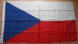 Czech Republic Large Country Flag - 5' x 3'.
