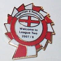 Dagenham & Redbridge Football Club Enamel Pin Badge 01