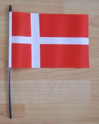 Denmark Country Hand Flag - Medium.