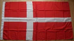 Denmark Large Country Flag - 3' x 2'.