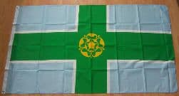 Derbyshire Large County Flag - 5' x 3'.