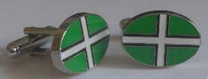 Devon Country Flag Cufflinks