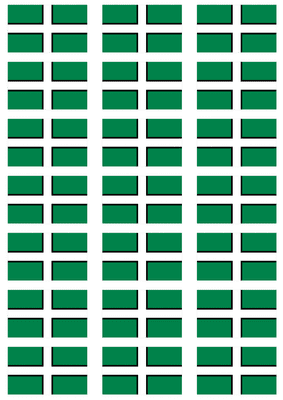 Devon Flag Stickers - 21 per sheet