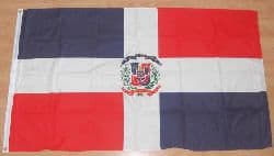 Dominican Republic Large Country Flag - 3' x 2'.