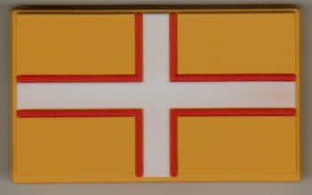 Dorset County Flag Soft PVC Fridge Magnet.