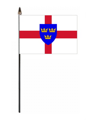 East Anglia Hand Flag - Small.