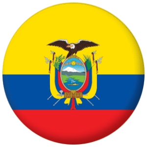 Ecuador Country Flag 58mm Bottle Opener