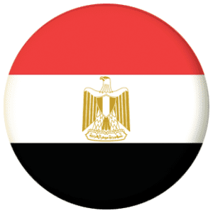 Egypt Country Flag 58mm Fridge Magnet