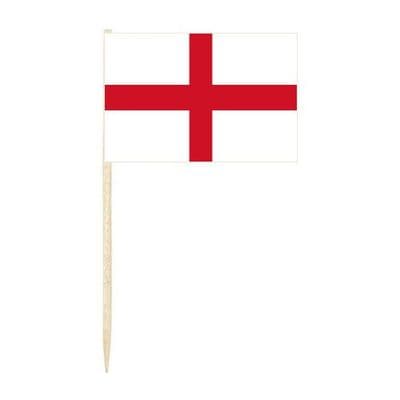 England Country Flag Cocktail Sticks (pack of 10)