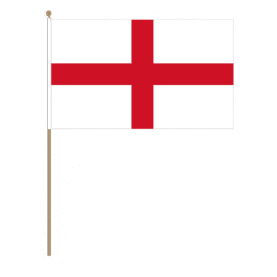 England Country Hand Flag - Large.