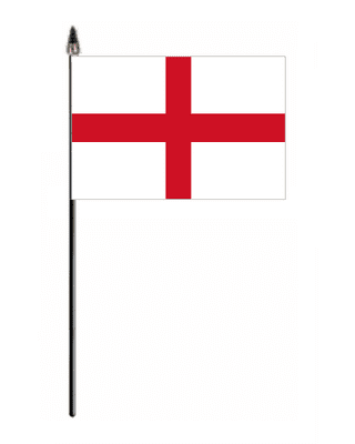 England Country Hand Flag - Small.