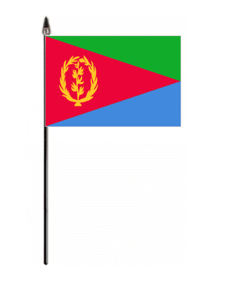 Eritrea Country Hand Flag - Small.