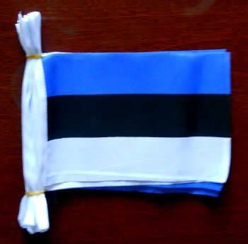 Estonia Bunting, rectangular, 9 metre.