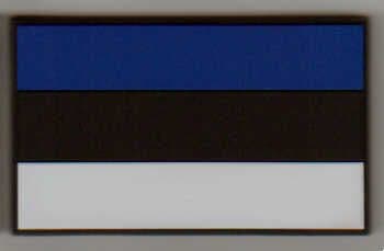 Estonia Country Flag Soft PVC Fridge Magnet.
