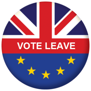 EU Referendum Vote Leave 58mm Mirror