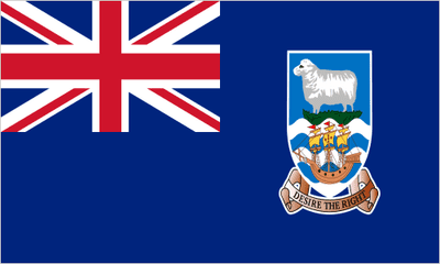 Falkland Islands Boat / Courtesy Country Flag.
