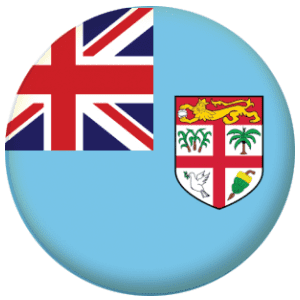 Fiji Country Flag 58mm Mirror