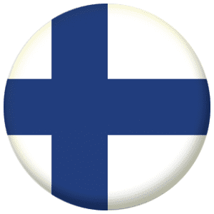 Finland Country Flag 25mm Pin Button Badge