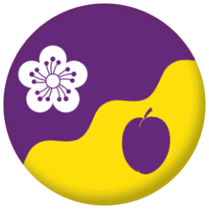 Flore Town / City Flag 58mm Button Badge