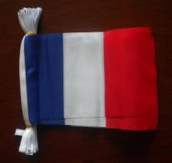France Bunting, rectangular, 9 metre.
