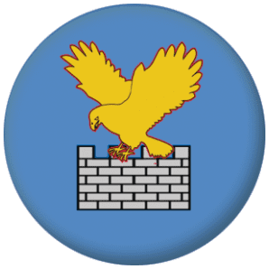 Friuli-Venezia Giulia Flag 58mm Button Badge