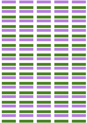 Genderqueer Pride Flag Stickers - 65 per sheet