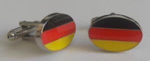 Germany Country Flag Cufflinks
