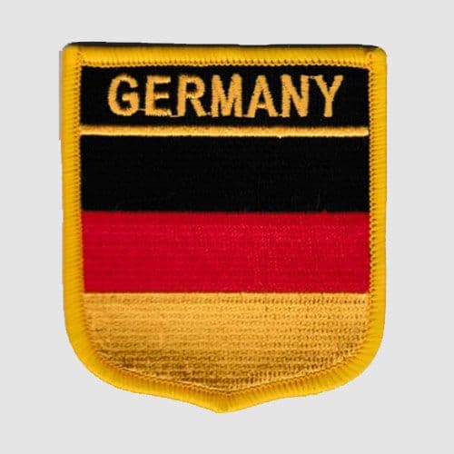 Germany Embroidered Flag Patch, style 07.