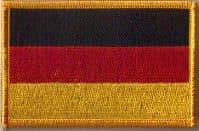 Germany Embroidered Flag Patch, style 08.