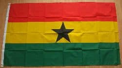 Ghana Large Country Flag - 3' x 2'.