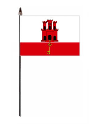 Gibraltar Hand Flag - Small.