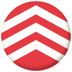 Glamorgan County Flag 58mm Button Badge