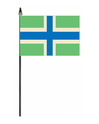 Gloucestershire Hand Flag - Small.
