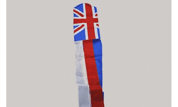 Great Britain Flag Windsock