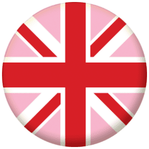 Great Britain Gay Pride Flag 58mm Button Badge