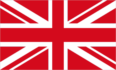 Great Britain Red Large Country Flag - 5' x 3'.