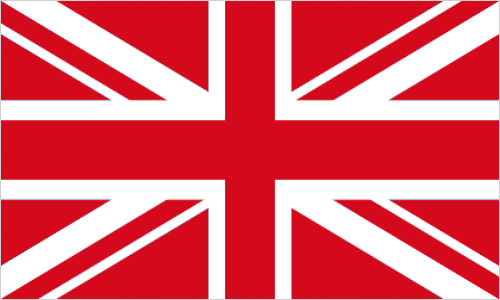 Great Britain Red Large Country Flag - 5' x 3'.