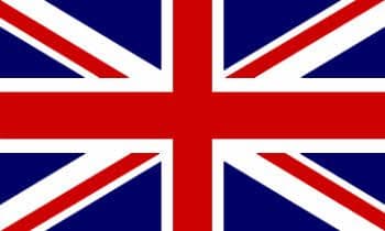 Great Britain Union Jack Boat / Courtesy Country Flag.