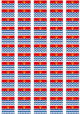 Greater London Flag Stickers - 65 per sheet
