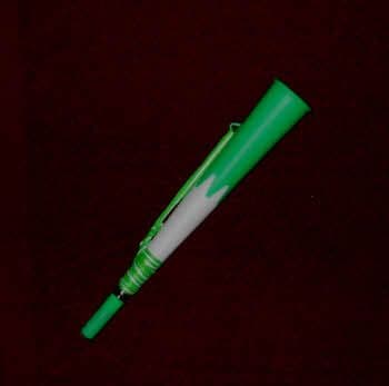 Green and White Cheer Horn.